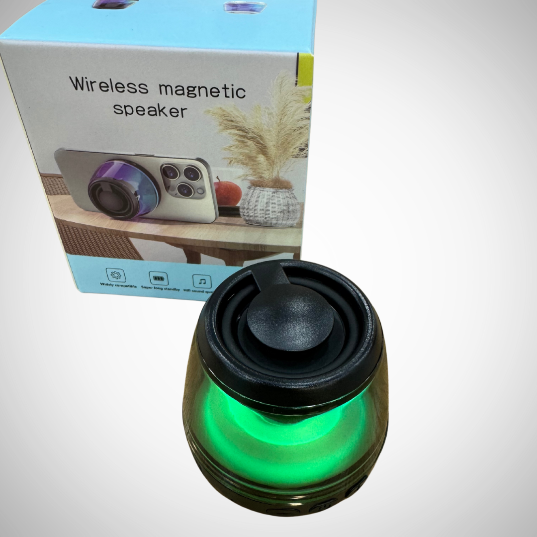 Magnetischer Wireless Lautsprecher | Kraftvoller Sound & Stilvolles Design